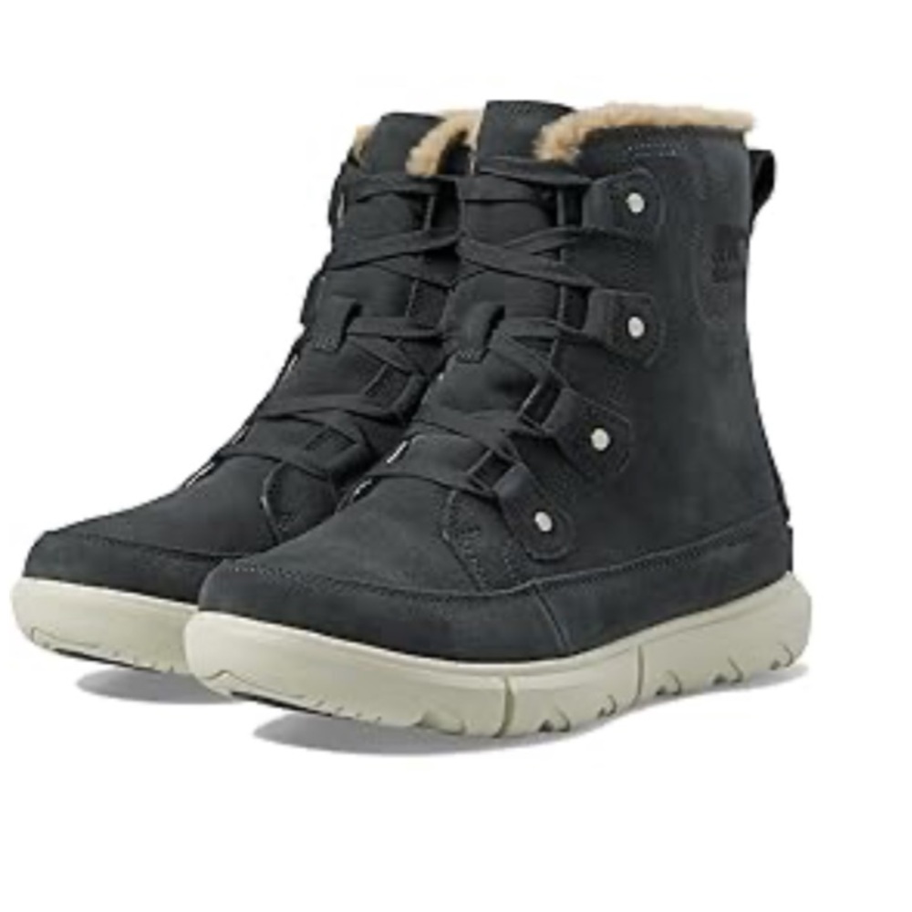 Sorel Explorer Next Joan Waterproof Boots Grill/Fawn Womans Size 7.5